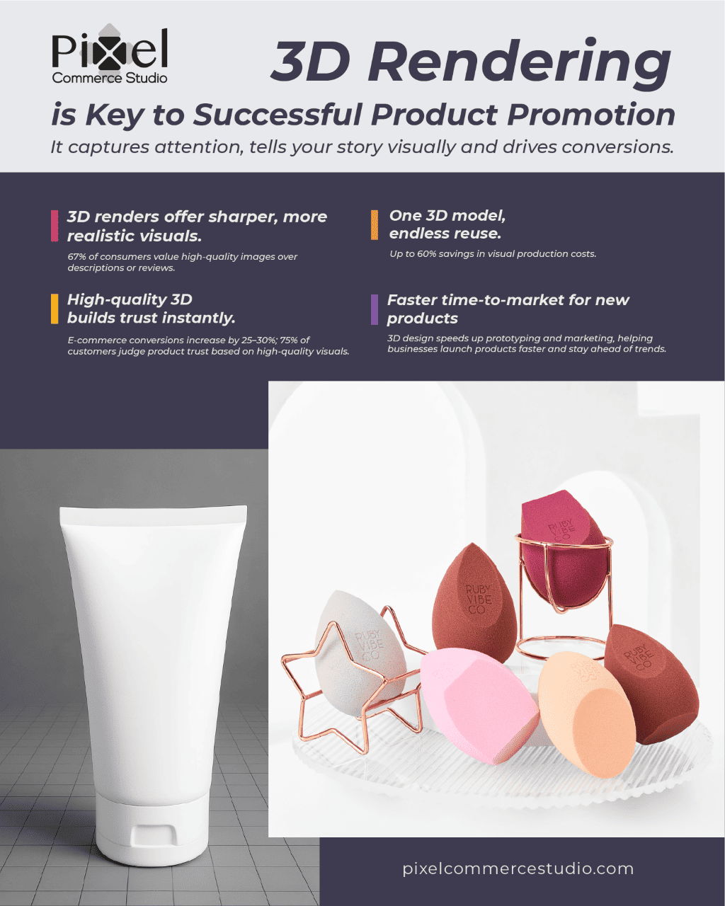 Creative Branding Poster Designs _ Pixel Commerce Studio Digital Art