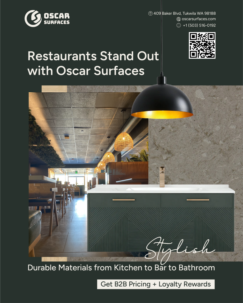 Trendy Posters for Restaurant & Beauty Spaces _ Interior Surface Finishes