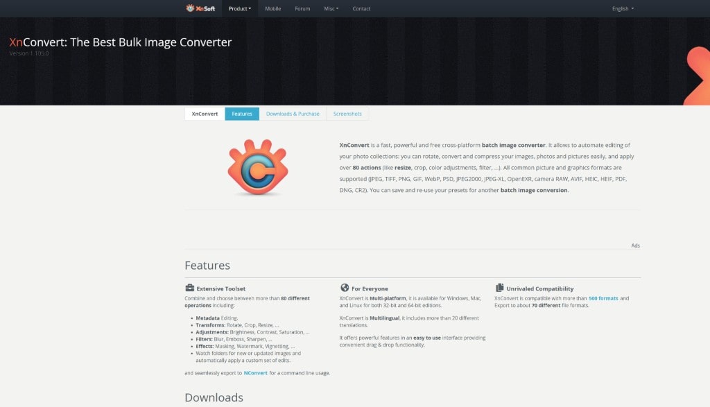 XnConvert app