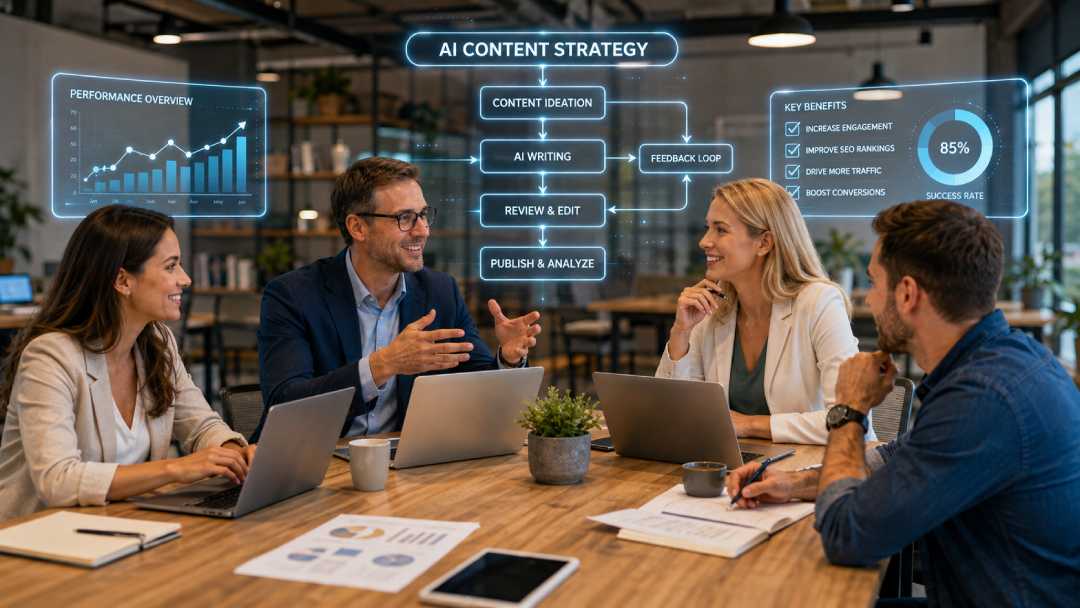 AI powered B2B content marketing strategy