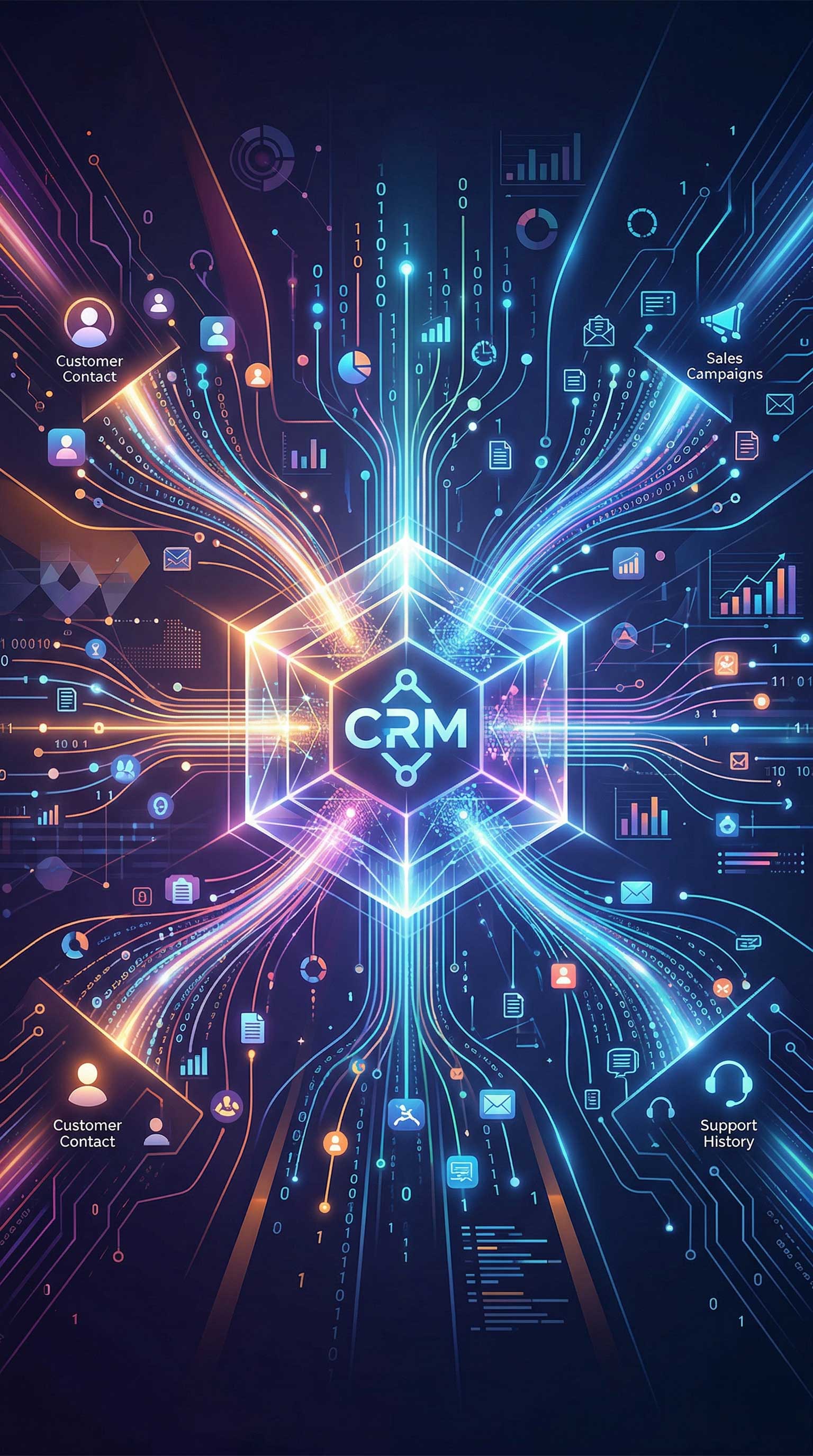 Integrating advanced CRM technology into B2B customer service best practices streamlines data for sustainable business growth.