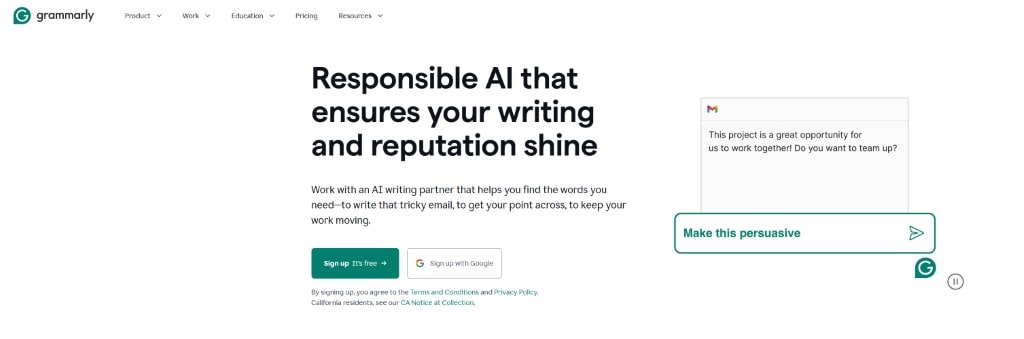 Grammarly is an industry standard