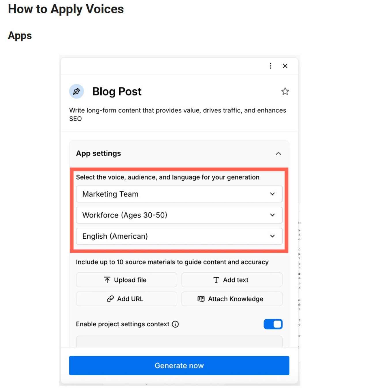How to Appy Voice Jasper Ai
