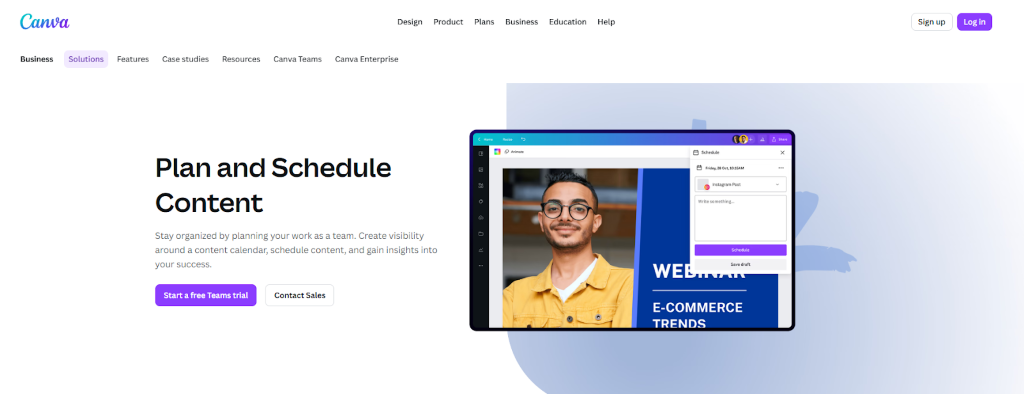 Canva Content Planner