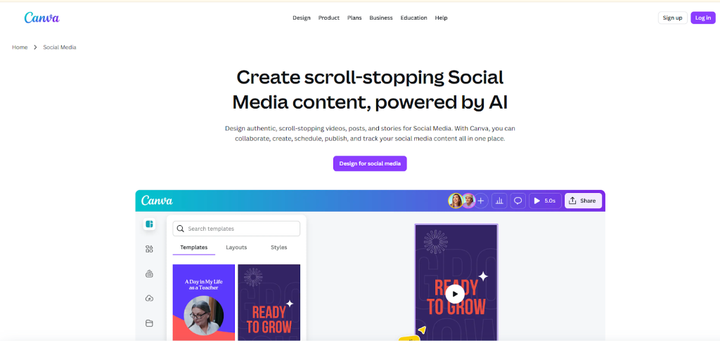 Canva for Social Media and Branding