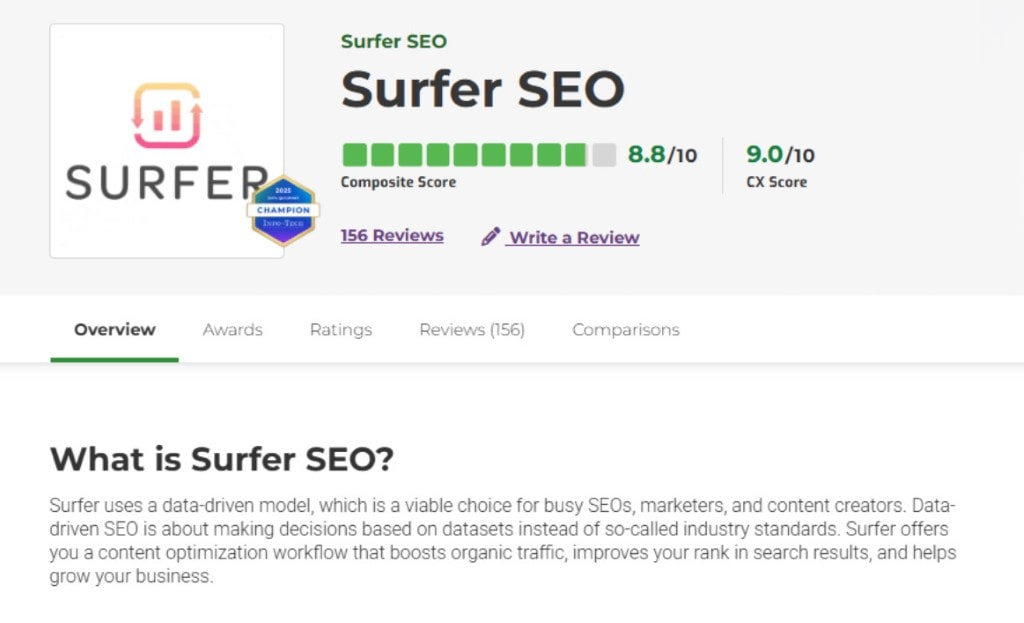 AI writing tool platforms are built with SEO
