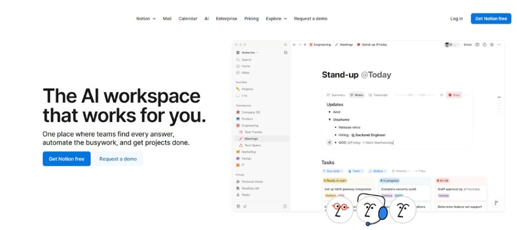 platforms like Notion AI offer a powerful free tier