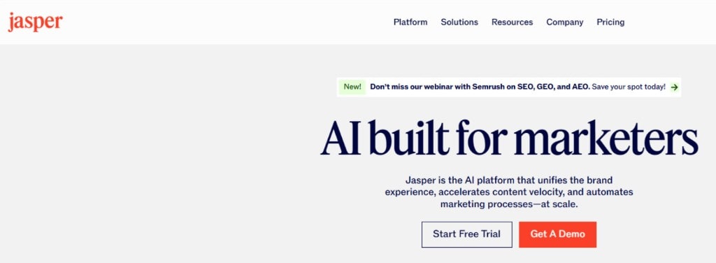 d AI writing tool like Jasper AI